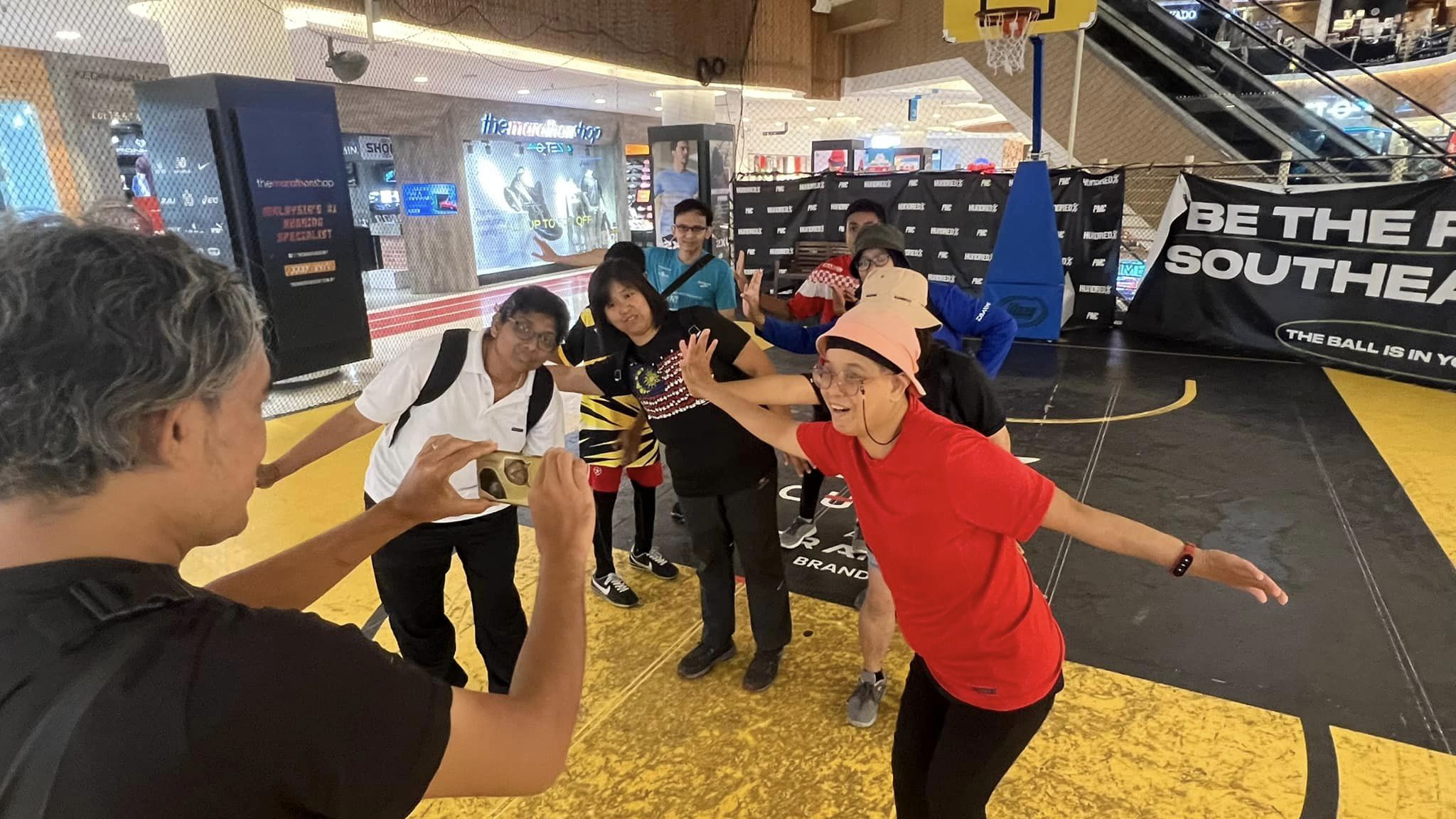 Members from the Malaysian Federation of the Deaf will join the Port Macquarie Walk-a-Hunt virtually (Photo courtesy AFT Intl Sports Fitness Festival)